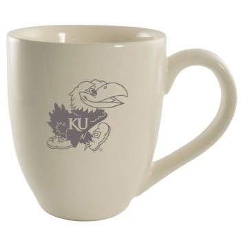 16 oz Ceramic Coffee Mug with Handle - Kansas Jayhawks
