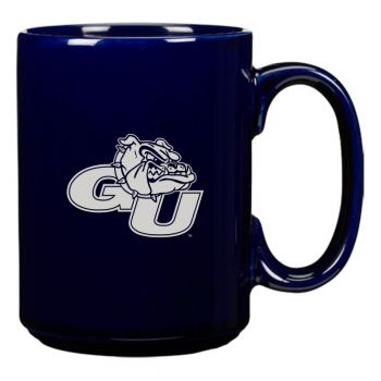 15 oz Ceramic Coffee Mug with Handle - Gonzaga Bulldogs