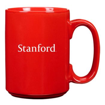 15 oz Ceramic Coffee Mug with Handle - Stanford Cardinals