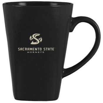 14 oz Square Ceramic Coffee Mug - Sacramento State Hornets