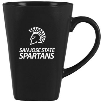 14 oz Square Ceramic Coffee Mug - San Jose State Spartans
