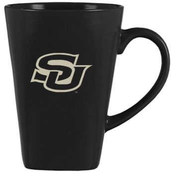 14 oz Square Ceramic Coffee Mug - Southern University Jaguars
