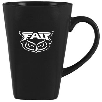 14 oz Square Ceramic Coffee Mug - FAU Owls