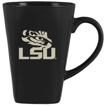 14 oz Square Ceramic Coffee Mug - LSU Tigers