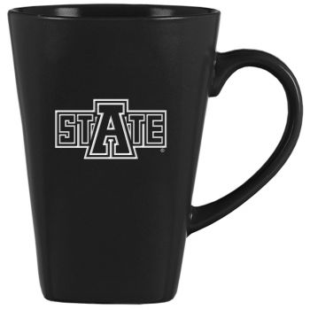 14 oz Square Ceramic Coffee Mug - Arkansas State Red Wolves
