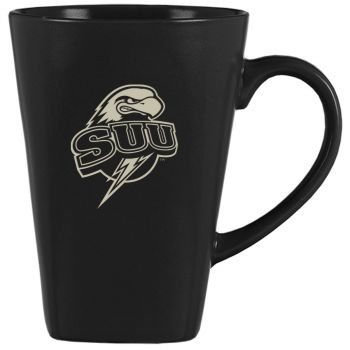 14 oz Square Ceramic Coffee Mug - Southern Utah Thunderbirds