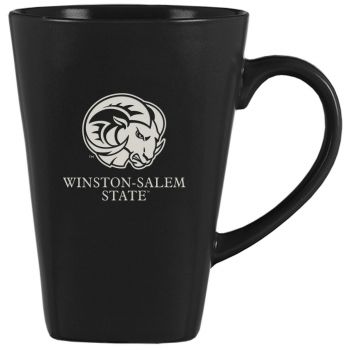 14 oz Square Ceramic Coffee Mug - Winston-Salem State University 