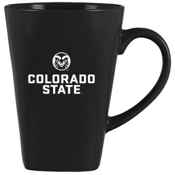 14 oz Square Ceramic Coffee Mug - Colorado State Rams