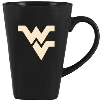 14 oz Square Ceramic Coffee Mug - West Virginia Mountaineers