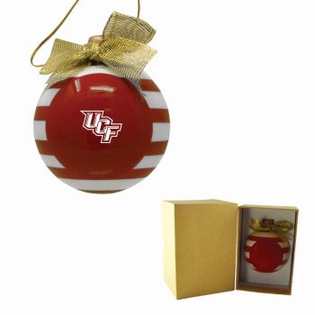 Ceramic Christmas Ball Ornament - UCF Knights