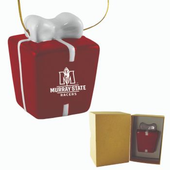 Ceramic Gift Box Shaped Holiday - Murray State Racers
