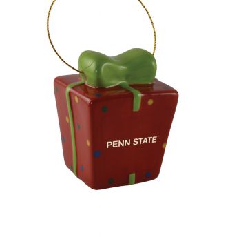 Ceramic Gift Box Shaped Holiday - Penn State Lions