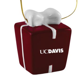 Ceramic Gift Box Shaped Holiday - UC Davis Aggies