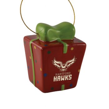 Ceramic Gift Box Shaped Holiday - Hartford Hawks