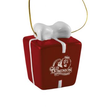 Ceramic Gift Box Shaped Holiday - Old Dominion Monarchs