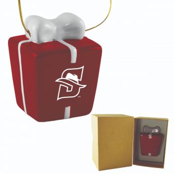 Ceramic Gift Box Shaped Holiday - Stetson Hatters