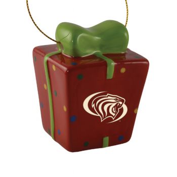 Ceramic Gift Box Shaped Holiday - Pacific Tigers