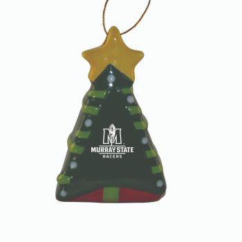 Ceramic Christmas Tree Shaped Ornament - Murray State Racers