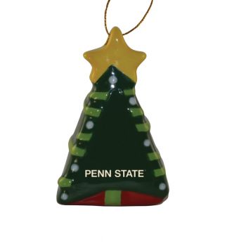 Ceramic Christmas Tree Shaped Ornament - Penn State Lions