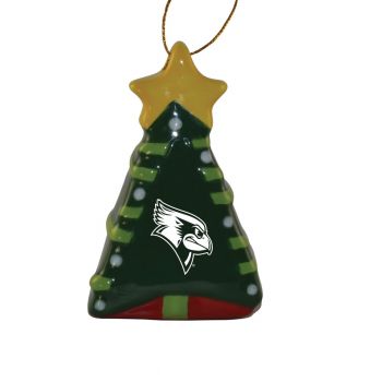 Ceramic Christmas Tree Shaped Ornament - Illinois State Redbirds