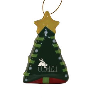 Ceramic Christmas Tree Shaped Ornament - UCM Mules
