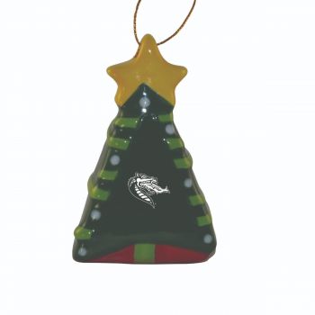 Ceramic Christmas Tree Shaped Ornament - UAB Blazers