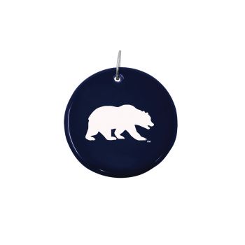 Ceramic Disk Holiday Ornament - Cal Bears