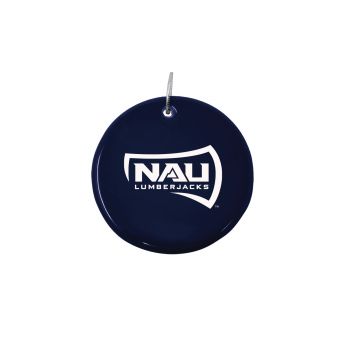 Ceramic Disk Holiday Ornament - NAU Lumberjacks