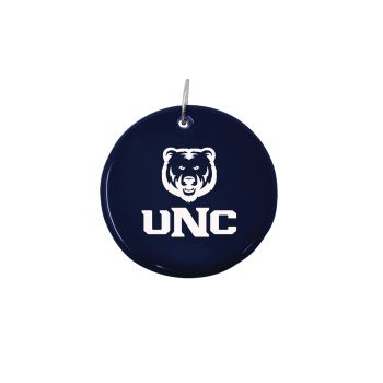 Ceramic Disk Holiday Ornament - Northern Colorado Bears