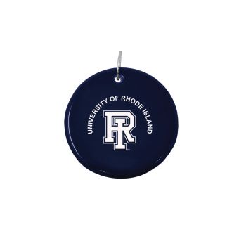 Ceramic Disk Holiday Ornament - Rhode Island Rams