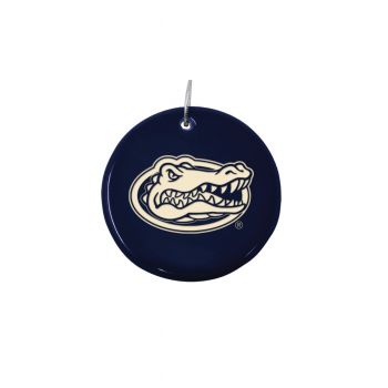 Ceramic Disk Holiday Ornament - Florida Gators