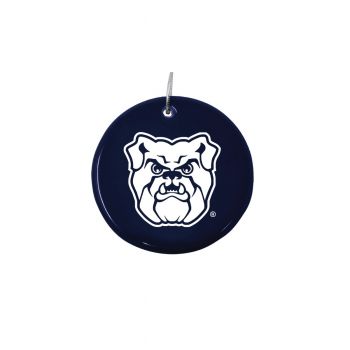 Ceramic Disk Holiday Ornament - Butler Bulldogs