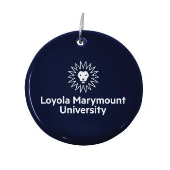 Ceramic Disk Holiday Ornament - Loyola Marymount Lions