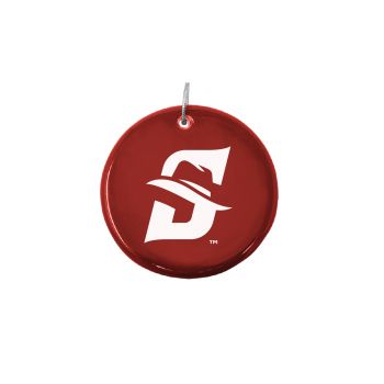 Ceramic Disk Holiday Ornament - Stetson Hatters