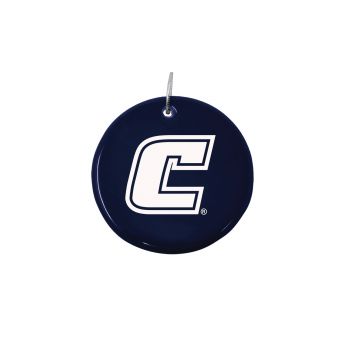Ceramic Disk Holiday Ornament - Tennessee Chattanooga Mocs