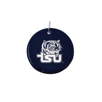 Ceramic Disk Holiday Ornament - Tennessee State Tigers