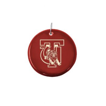 Ceramic Disk Holiday Ornament - Tuskegee Tigers