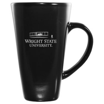 16 oz Square Ceramic Coffee Mug - Wright State Raiders