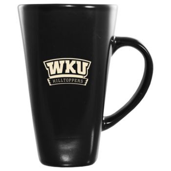 16 oz Square Ceramic Coffee Mug - Western Kentucky Hilltoppers