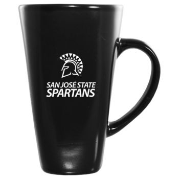 16 oz Square Ceramic Coffee Mug - San Jose State Spartans
