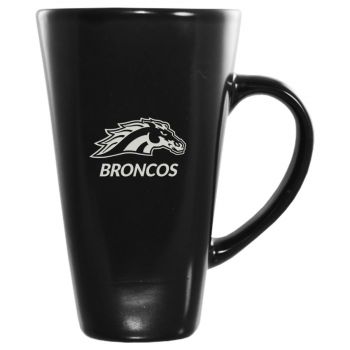 16 oz Square Ceramic Coffee Mug - Western Michigan Broncos