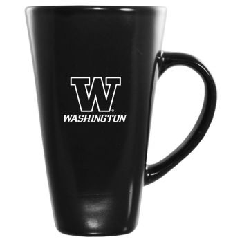 16 oz Square Ceramic Coffee Mug - Washington Huskies
