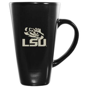 16 oz Square Ceramic Coffee Mug - LSU Tigers