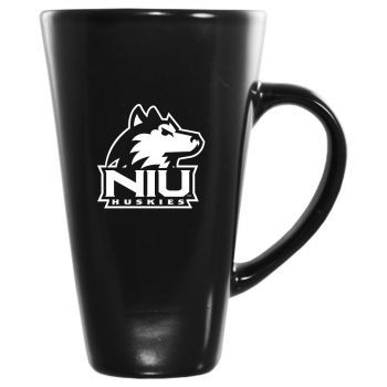 16 oz Square Ceramic Coffee Mug - NIU Huskies