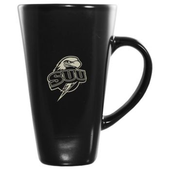 16 oz Square Ceramic Coffee Mug - Southern Utah Thunderbirds