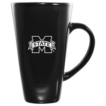 16 oz Square Ceramic Coffee Mug - MSVU Delta Devils
