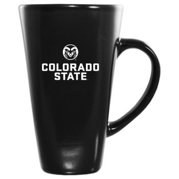 16 oz Square Ceramic Coffee Mug - Colorado State Rams