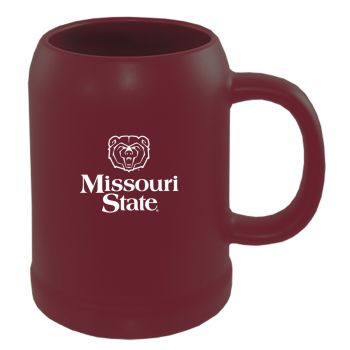 22 oz Ceramic Stein Coffee Mug - Missouri State Bears