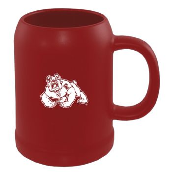 22 oz Ceramic Stein Coffee Mug - Fresno State Bulldogs