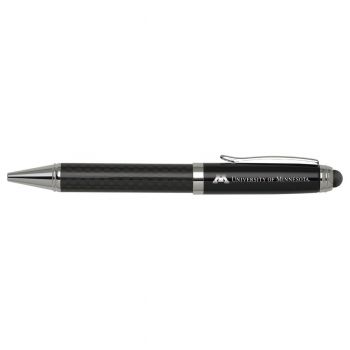 Carbon Fiber Ballpoint Stylus Pen - Minnesota Gophers